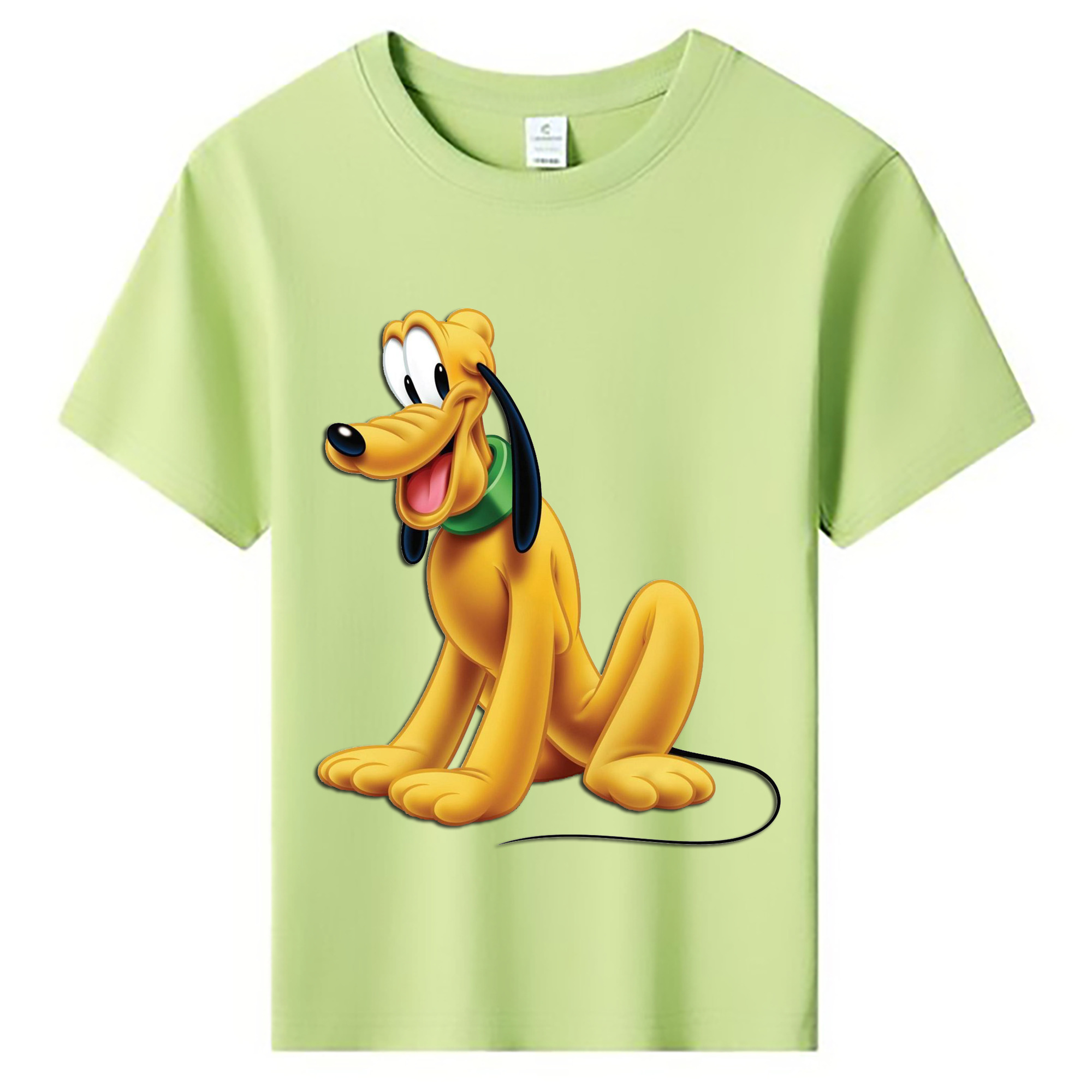 ミッキーマウス Mickey Mouse 綿100％キッズTシャツ（フロントプリント）